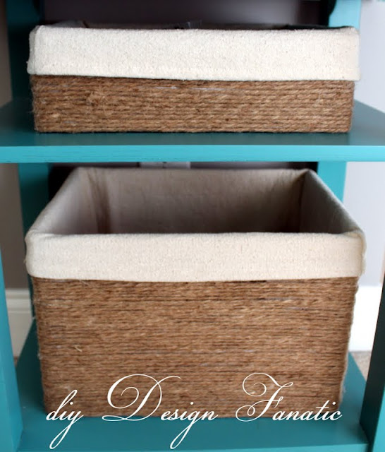 diy, diy Design Fanatic, make a basket from a cardboard box