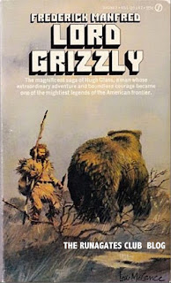 LORD GRIZZLY - a novel by Frederick Manfred,  Signet paperback