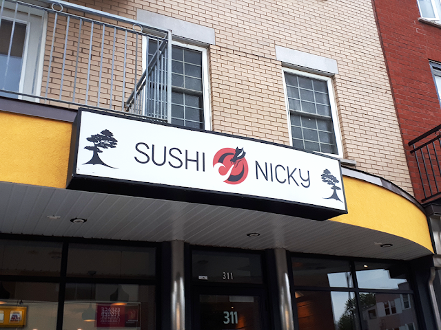 Nicky Sushi Limoilou rivière à sushis Nicky Sushi Limoilou rivière à sushis