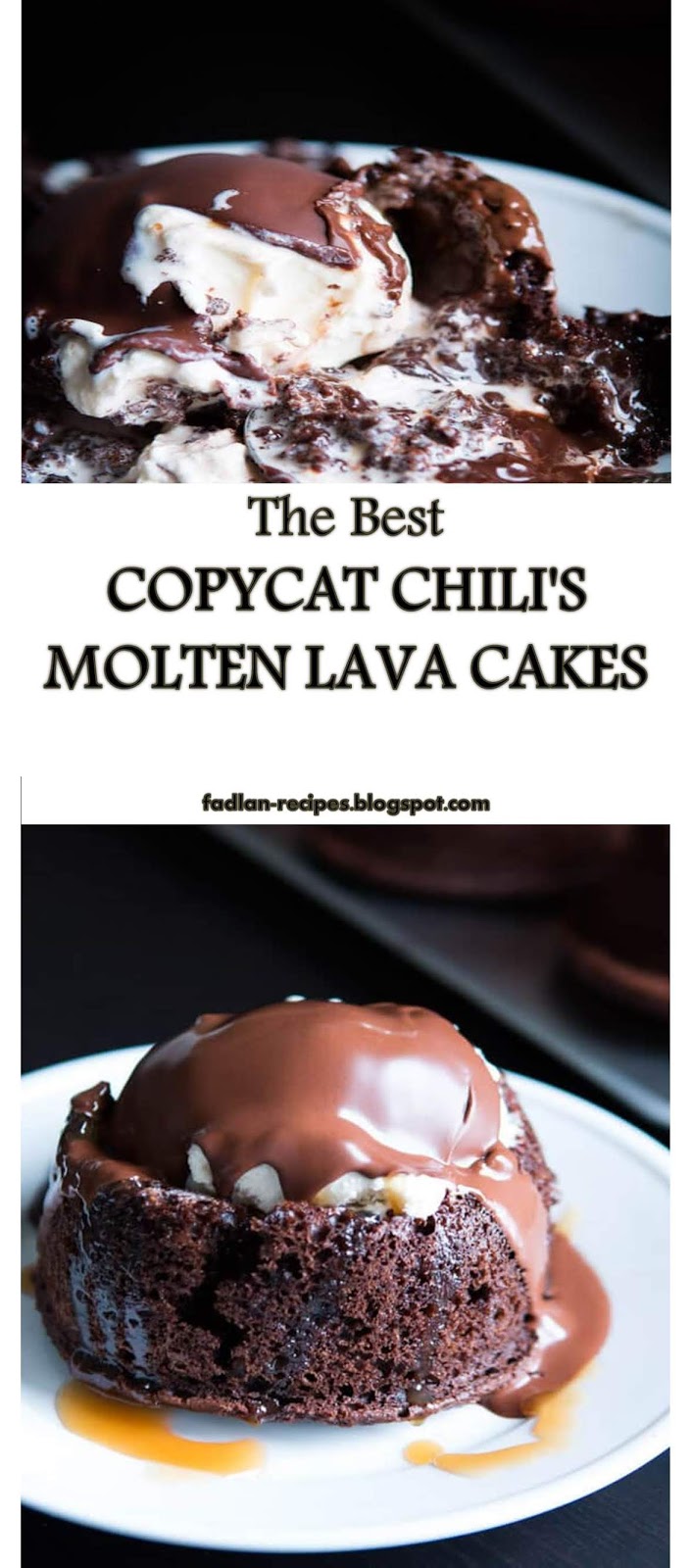 #Delicious and #Best #Dish >> COPYCAT CHILI'S MOLTEN #LAVA #CAKES