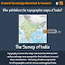 Who publishes the topographic maps of India?