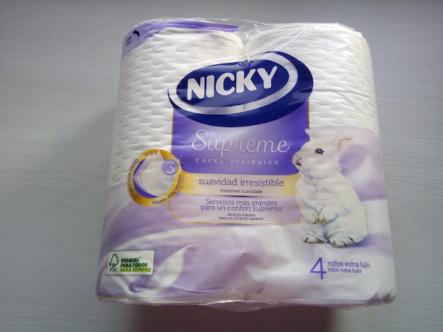 Nicky Supreme papel higienico
