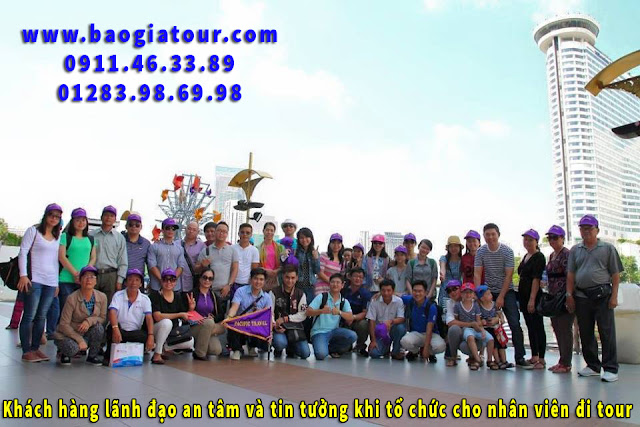 Khách hàng lãnh đạo an tâm và tin tưởng khi tổ chức cho nhân viên đi tour Khách hàng lãnh đạo an tâm và tin tưởng khi tổ chức cho nhân viên đi tour