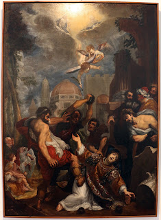 Cigoli's Martyrdom of St Stephen is in the Uffizi Gallery in Florence