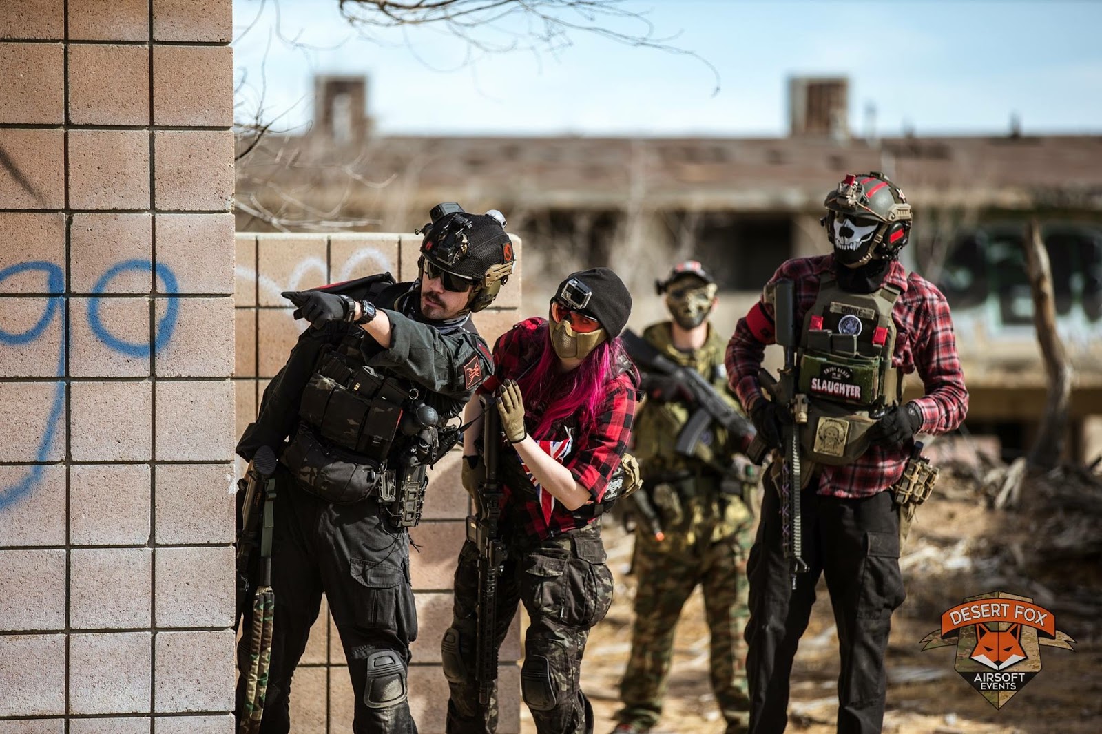 EASTERN ROYAL TRADING LOADOUT FOR DESERTFOX AIRSOFT EVENTS BATTLE FOR LOST ANGELES! Femme