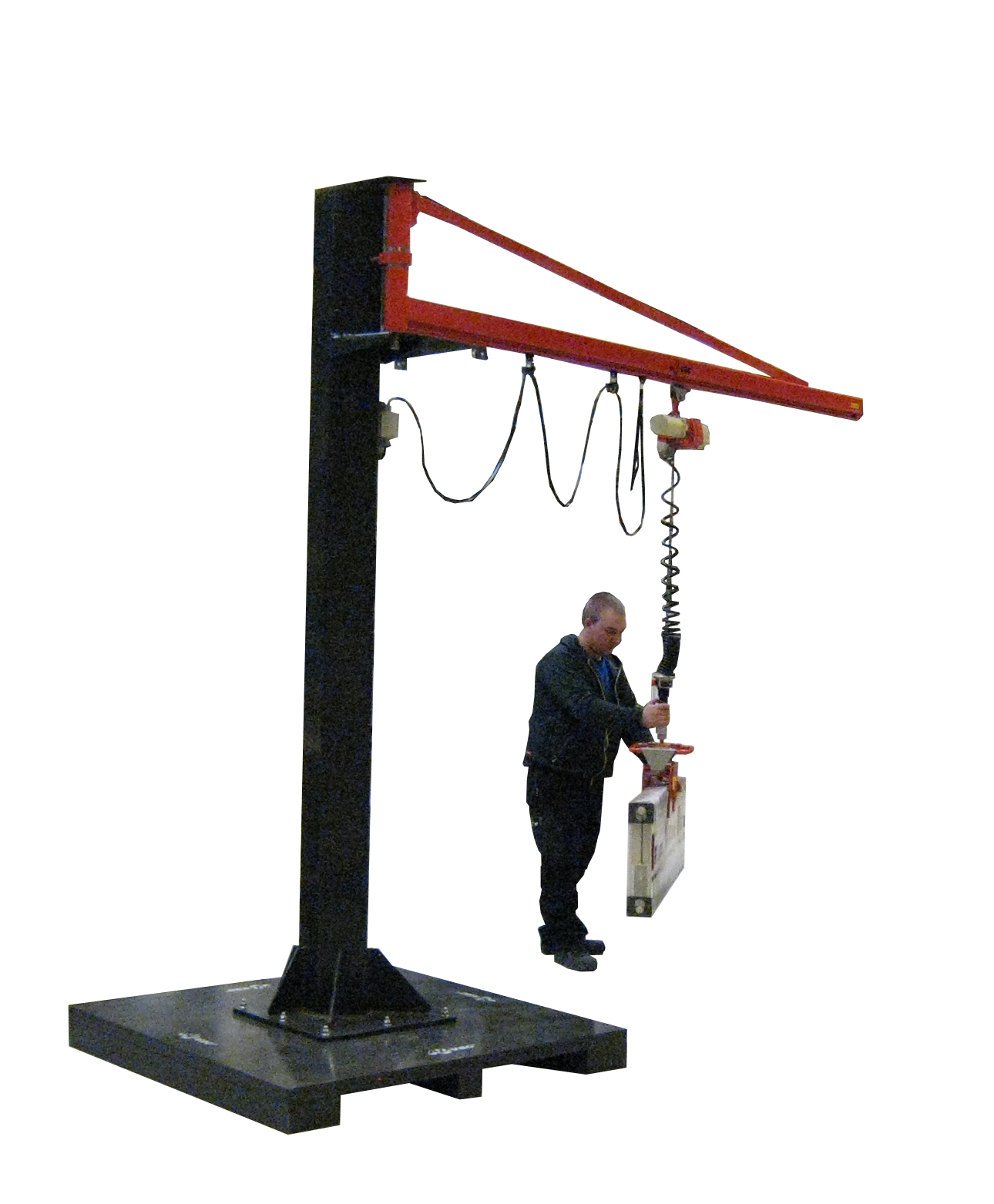 Packline Materials Handling Vacuum Lifting Equipment with Swing Jib Arm