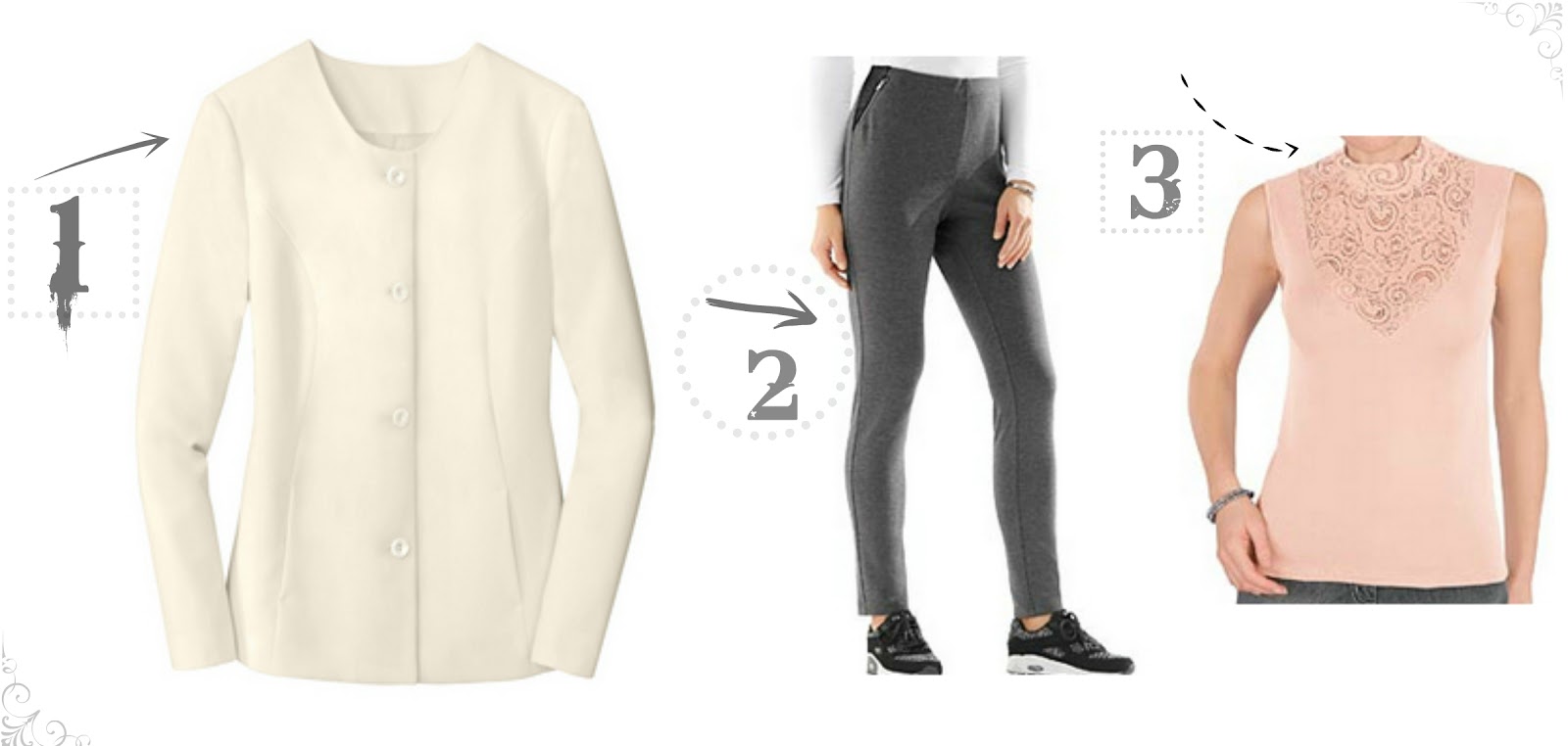 Outfits for summer/spring from unexpected sources