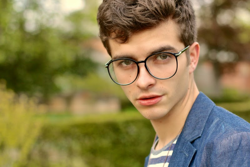 Grandes lunettes de vue rondes - BLOG MODE HOMME MENSFASHION