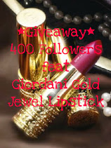 *Giveaway* 400 Followers ~ feat ♥ Giordani Gold Jewel Lipstick of Choice ♥ Open Internationally
