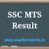 SSC MTS Result 2017 | SSC Multitasking Staff Exam Cut Off/Merit List