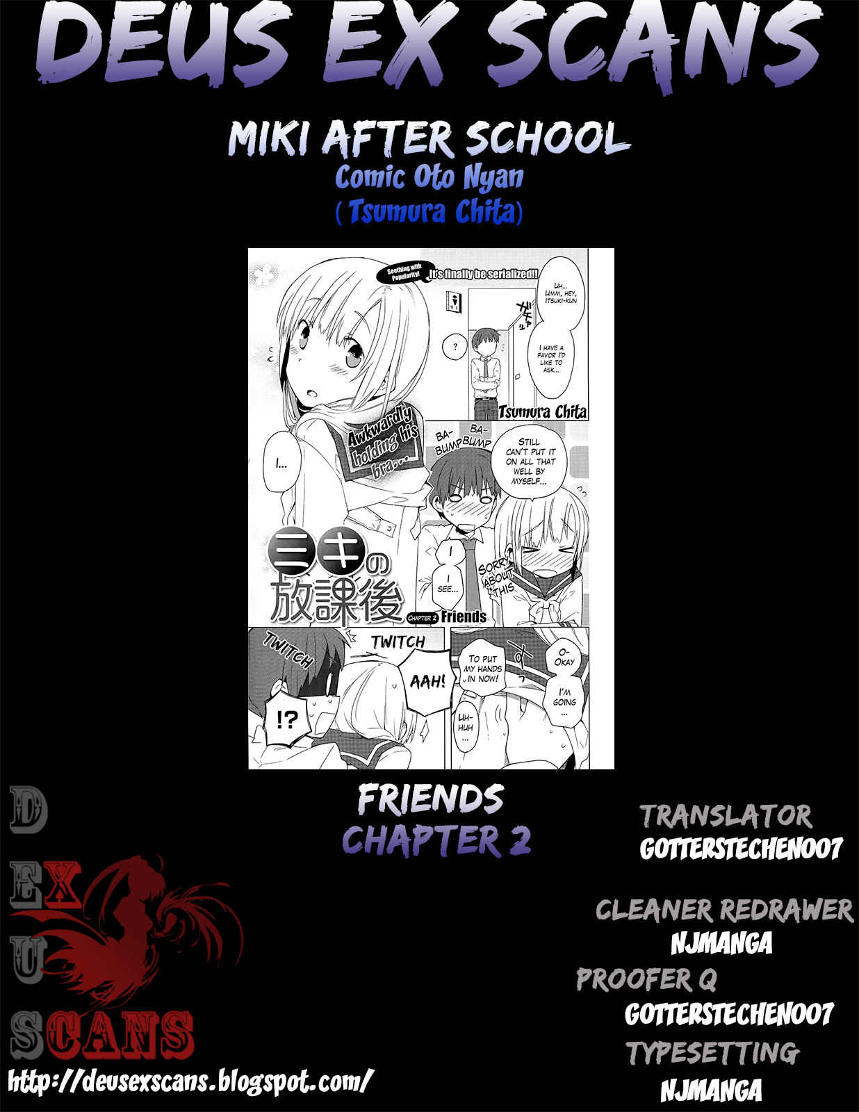 Friends chapter 2. After School комикс. Houkago Nyan Nyan.
