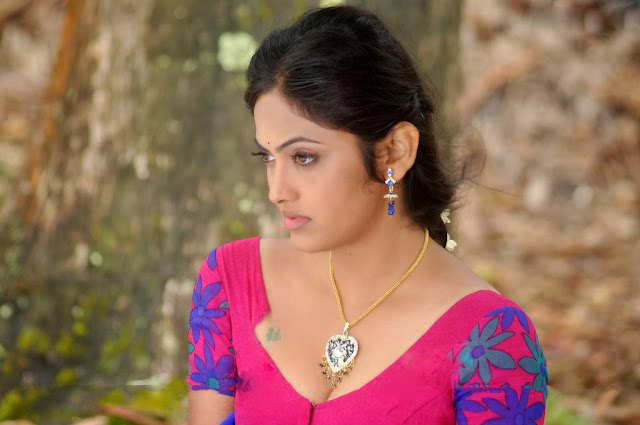 Tamil actress sampoorna spicy pics showing her cleavage looking so sexy