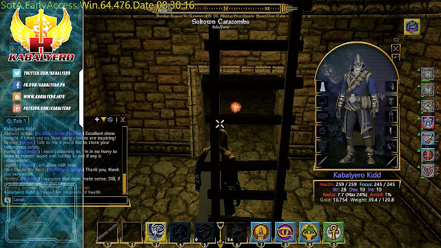 Shroud Of The Avatar Gameplay 2016 ★ 922 Gold In 14 Minutes In The Broken Catacombs Of Soltown