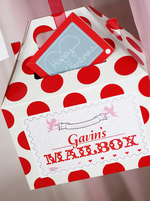 Kara s Party Ideas Cupid s Post Office  Valentine s Day Party  - 64