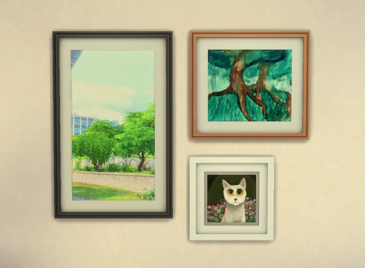 My Sims 4 Blog Painting Frames by Plasticbox