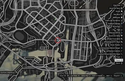 GTA 5, Human Locations, Jerome