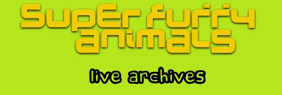 Super Furry Animals Live Archive