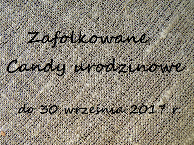 Candy Urodzinowe u Zafolkowanej.