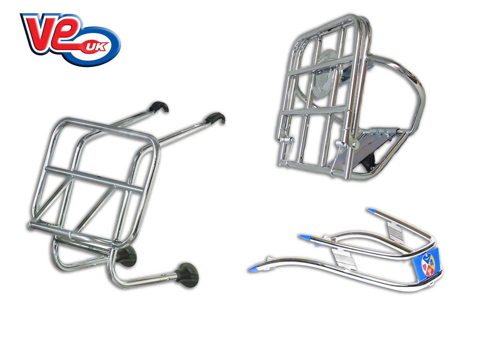 VE Scooter Spares Classic & Auto Scooter Chrome Accessories