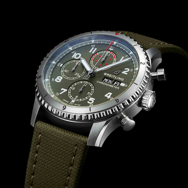 Breitling Aviator 8 Chronograph 43 Curtiss Warhawk Ref. A13316 