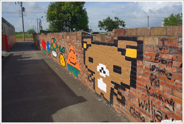 [游记] 台南 善化 胡家厝彩绘村 可爱的老砖墙涂鸦