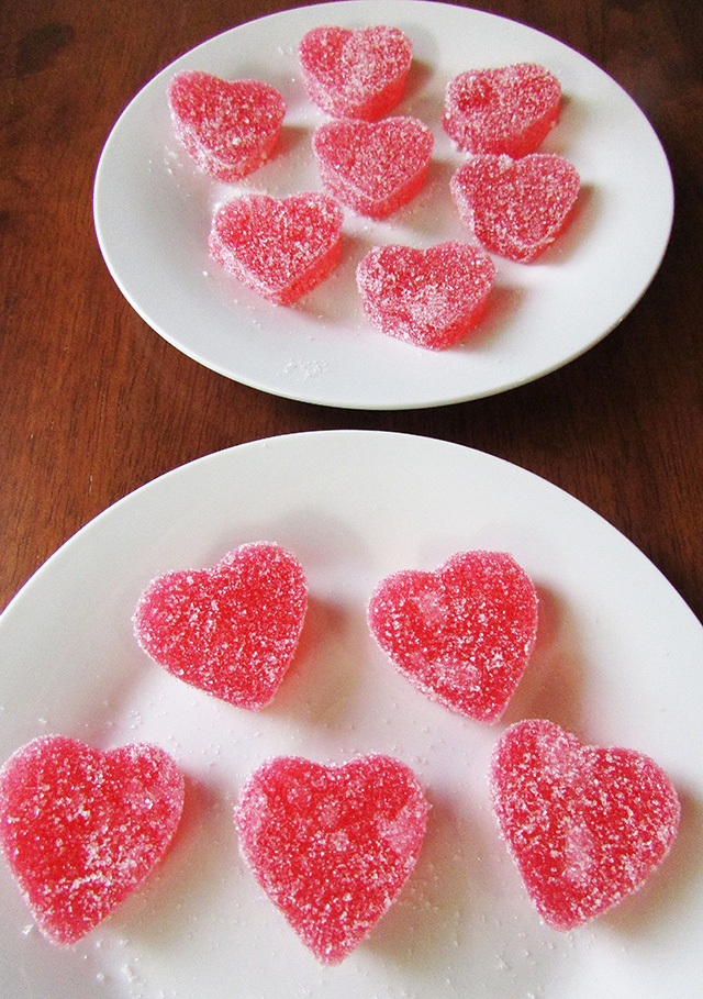 Homemade Heart Shaped Gumdrops by The Small Adventurer