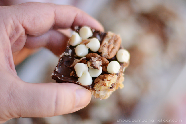 Christmas Cracker Candy | Buttery and delicious...and EASY!