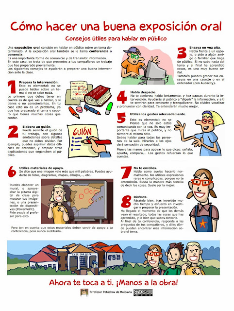 Resultado de imagen de como hacer una exposicion oral