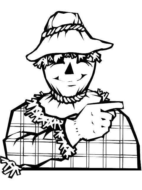 45+ Gambar Orang Orangan Sawah Kartun