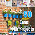 50 Brilliant Recycled Cans DIY Projects