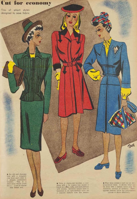 Economy fashion from 1943