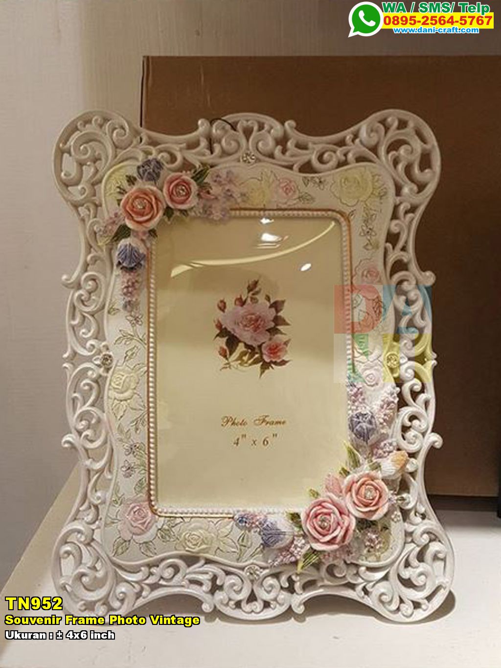 Souvenir Frame Photo Vintage Souvenir Pernikahan