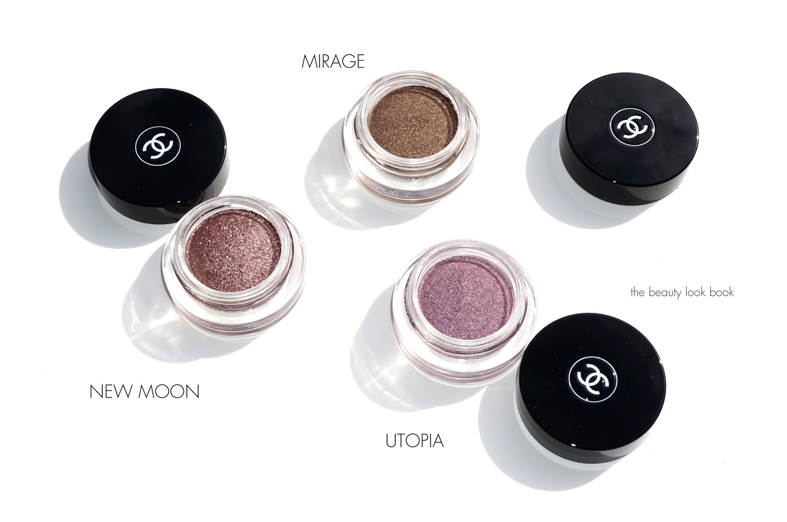 Chanel Illusion D'Ombre Mirage, New Moon and Utopia - The Beauty