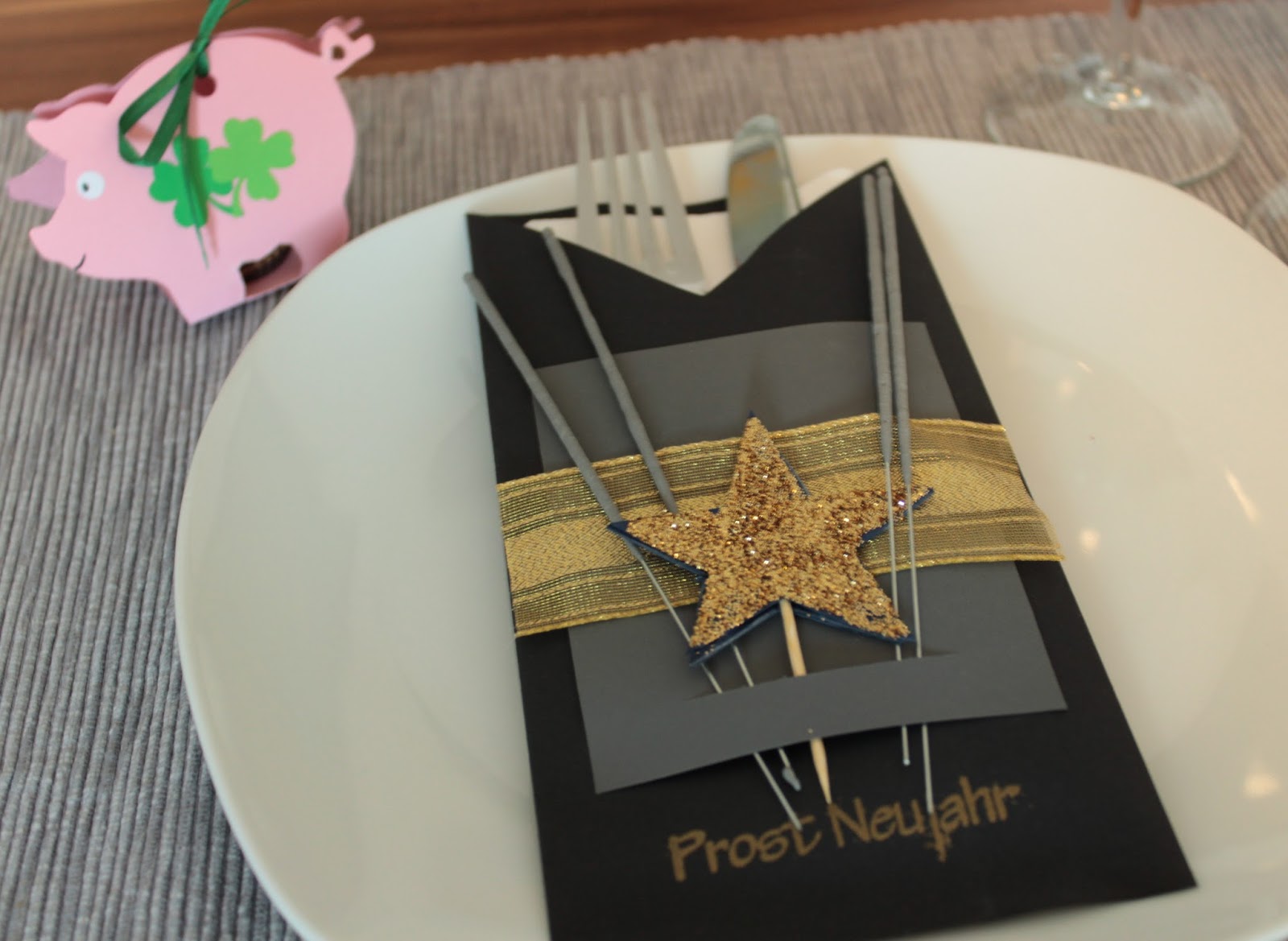 Zoes Bastelblog: Silvesterdeko selbst gemacht