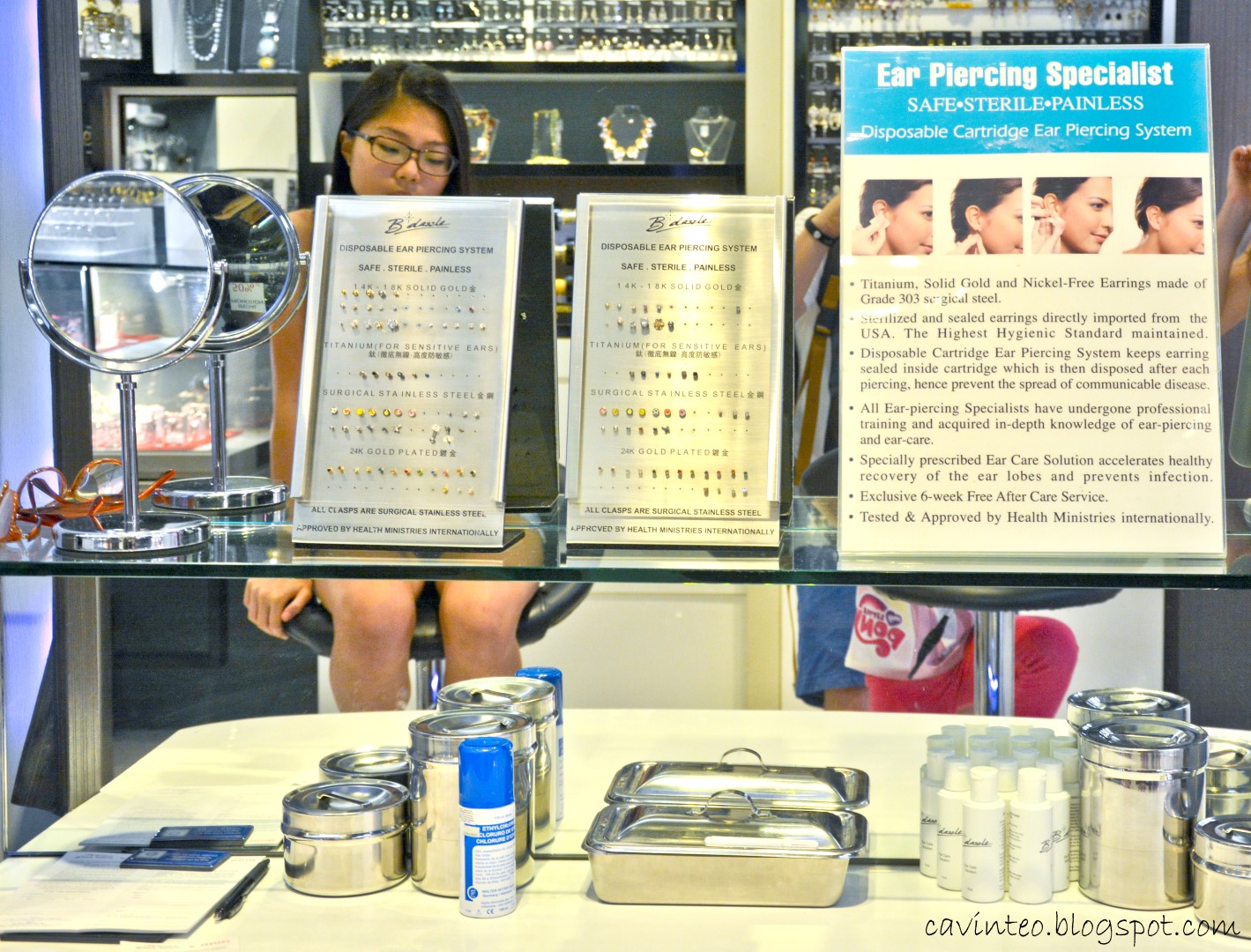 Entree Kibbles B*Dazzle Professional Ear Piercing for Your Kids