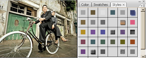 tutorial edit foto vintage dengan photoshop Raphy: cara edit pre weddingkeindahan berfotog.