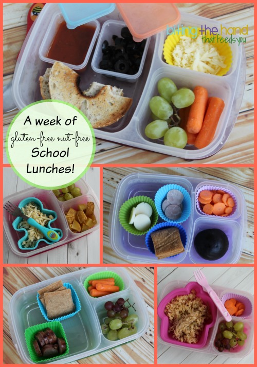 Biting The Hand That Feeds You: 5 Days of Gluten-Free Nut-Free School ...