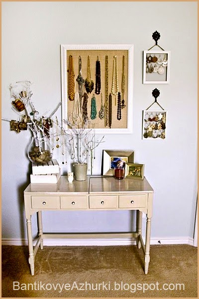 органайзер для украшений(бижутерии) своими руками