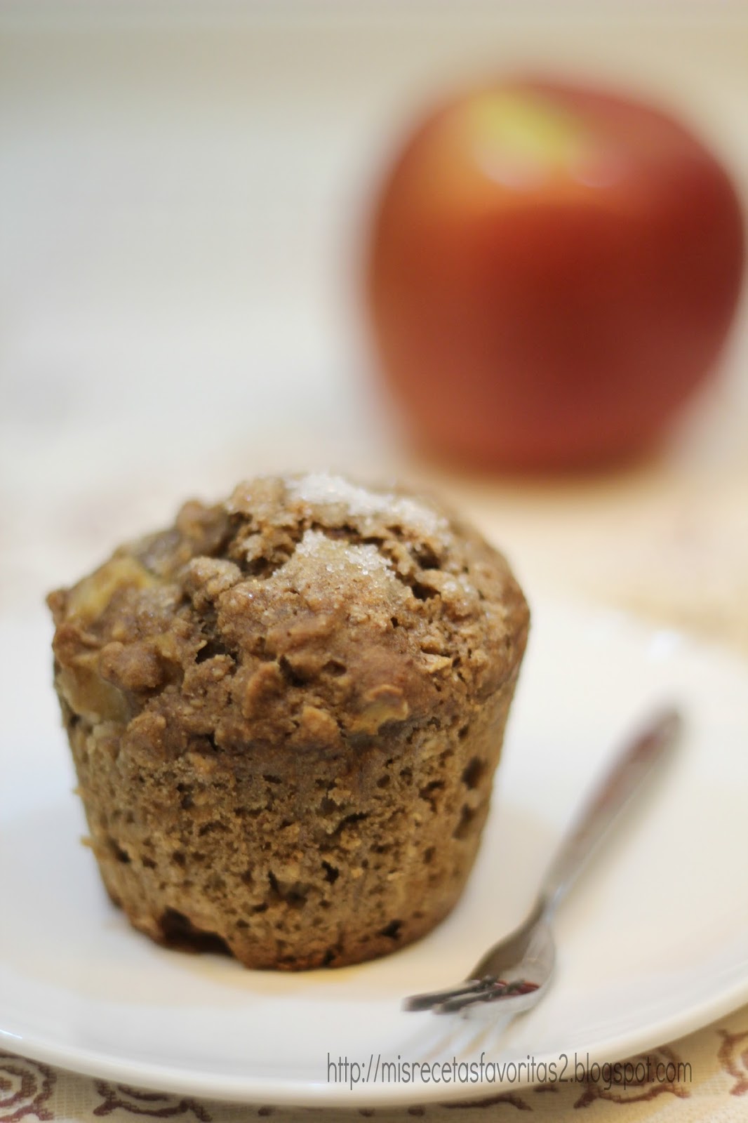 Muffins de avena y manzana Mis recetas favoritas by Hilmar
