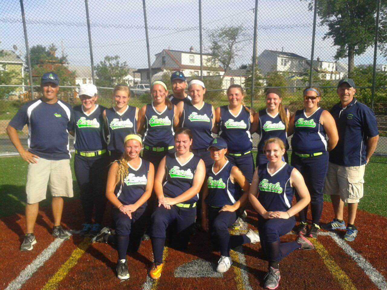 Angels Fastpitch Gold Softball