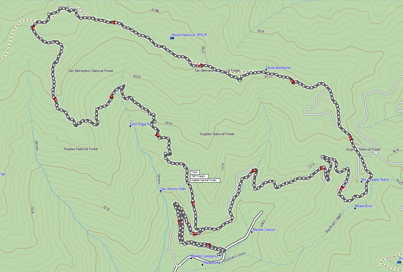 PEAK hikers 10/20 Mt Baldy Loop