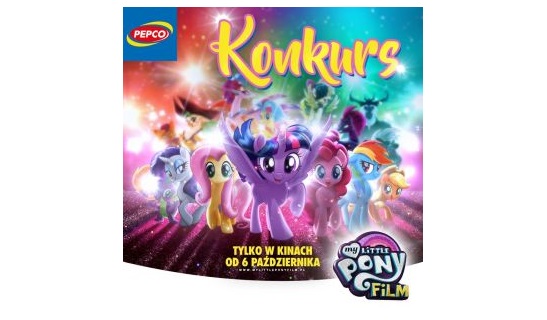 Do wygrania 100 podwójnych zaproszeń do kin Cinema City Poland na film My Little Pony! Konkurs