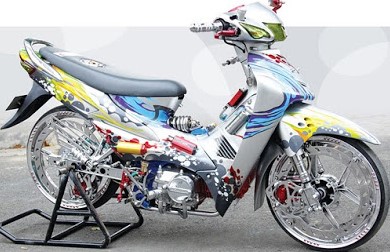 Kumpulan Modifikasi Motor Honda Karisma Terbaru Otodrag