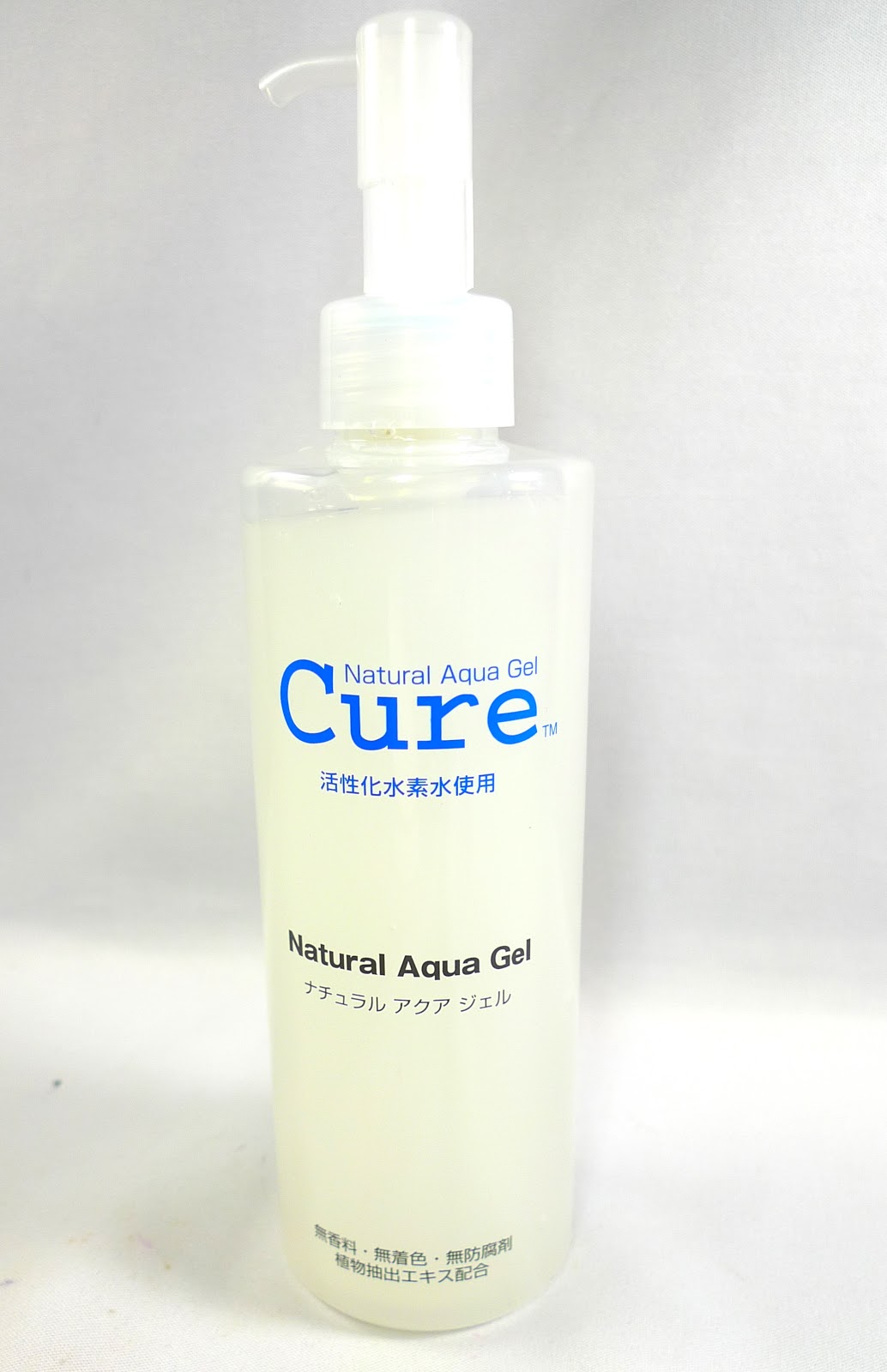 Cure Natural Aqua Gel Review-- BeautyNow Blog