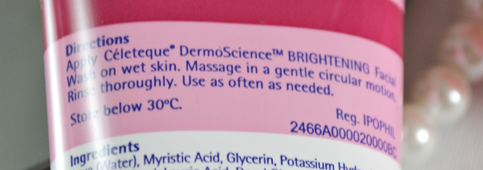 Celeteque DermoScience Brightening Facial Wash All About Beauty 101