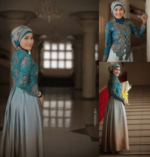 Inspirasi Model Kebaya  Hijab  Modern  Pesta Terbaru 2019