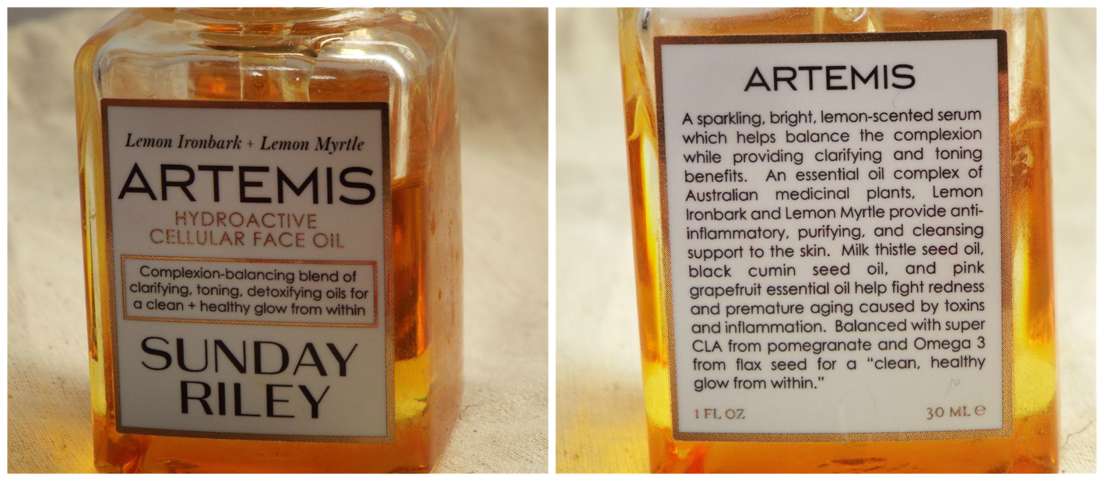 sunday riley artemis oil review