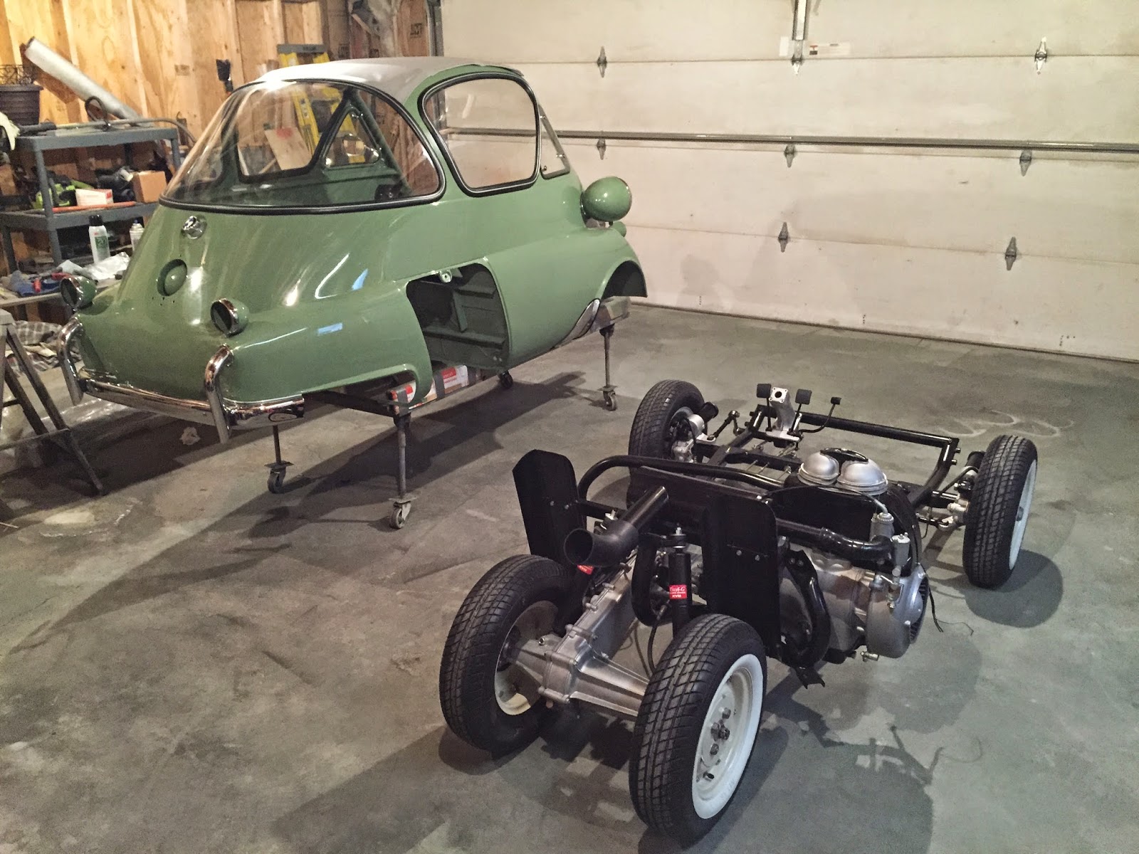 BMW Isetta 300 двигатель