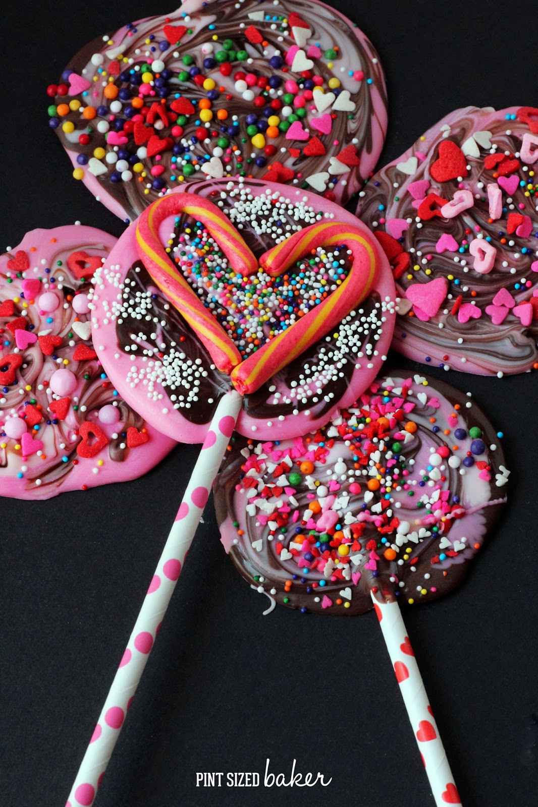 Kid's Valentine's Lollipops - Pint Sized Baker