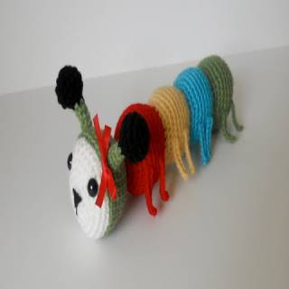 PATRON GRATIS GUSANO AMIGURUMI 31046